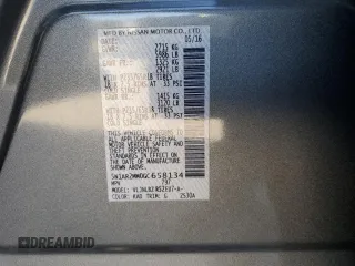 2016 Nissan Pathfinder S with VIN 5N1AR2MM0GC658134, listed as a Copart auction lot 74589594 with 163,451 mi miles and Salvage Title. Bid and sale history available at carsss.com. Image 14.
