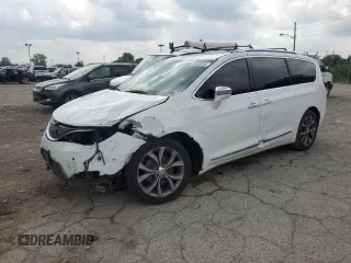 2017 Chrysler Pacifica Limited with VIN 2C4RC1GG4HR500560, listed as a Copart auction lot 66003045 with 92,817 mi miles and Clean title. Bid and sale history available at DreamBid. Image 1.