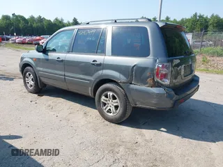 2007 Honda Pilot EX-L z VIN 2HKYF18677H504266, wystawiony jako IAAI lot #42467499 z przebiegiem 214 717 mil mil oraz . Historia ofert i sprzedaży dostępna na DreamBid. Obrazek 3.