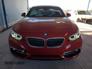 2018 BMW 2 Series 230i with VIN WBA2J1C50JVB98568, listed as a Copart auction lot 83995374 with 13,991 mi miles and Salvage Title. Bid and sale history available at carsss.com. Image 5.