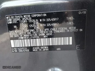 2018 Toyota RAV4 XLE with VIN JTMWFREV1JJ169926, listed as a IAAI auction lot 41464920 with 111,144 mi miles. Bid and sale history available at carsss.com. Image 9.