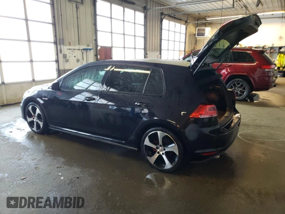2015 Volkswagen Golf GTI Autobahn with VIN 3VW4T7AU9FM099455, listed as a Copart auction lot 44366804 with 91,035 mi miles. Bid and sale history available at carsss.com. Image 2.