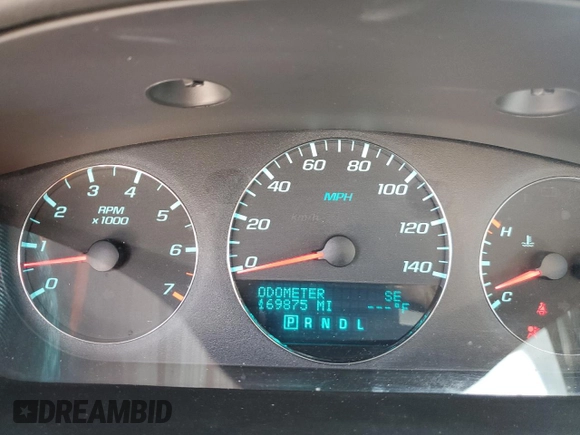2014 Chevrolet Impala LT with VIN 2G1WB5E38E1124073, listed as a Copart auction lot 59691855 with 169,875 mi miles and Salvage title. Bid and sale history available at DreamBid. Image 9.