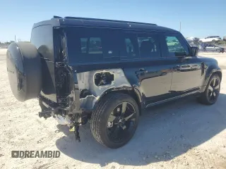 2024 Land Rover Defender X-Dynamic SE with VIN SALE27EU2R2351734, listed as a Copart auction lot 49209105 with 6,087 mi miles and Salvage title. Bid and sale history available at DreamBid. Image 3.