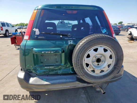 1999 Honda CR-V LX with VIN JHLRD174XXC045114, listed as a Copart auction lot 53889575 with 192,879 mi miles and Salvage Title. Bid and sale history available at carsss.com. Image 6.