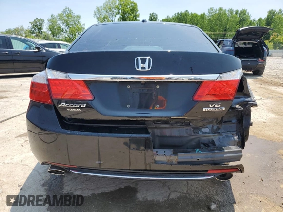 2014 Honda Accord Touring z VIN 1HGCR3F92EA002801, wystawiony jako Copart lot #59150495 z przebiegiem 112 377 mil mil oraz Szkoda całkowita • Salvage title. Historia ofert i sprzedaży dostępna na DreamBid. Obrazek 6.
