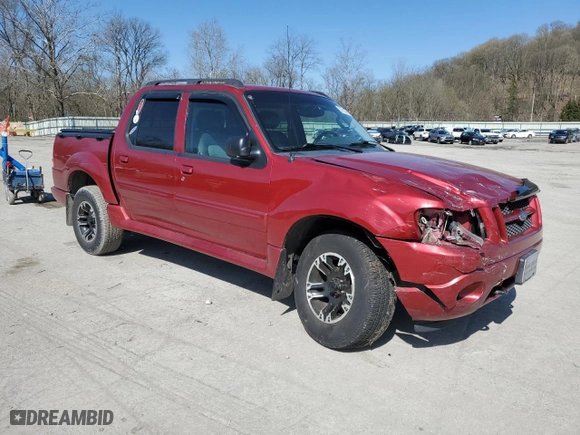 2004 Ford Explorer Sport Trac XLS with VIN 1FMZU77KX4UC29677, listed as a Copart auction lot 53709085 with 159,530 mi miles and Salvage Title. Bid and sale history available at carsss.com. Image 4.