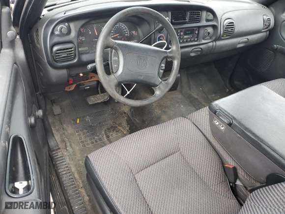 1998 Dodge Ram 1500 with VIN 3B7HC12Y3WG189752, listed as a Copart auction lot 46402395 with 142,629 mi miles and Salvage Title. Bid and sale history available at carsss.com. Image 8.