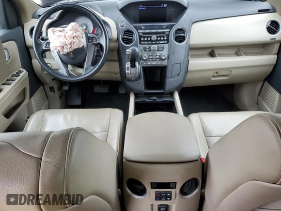 2013 Honda Pilot EX-L with VIN 5FNYF3H52DB015271, listed as a Copart auction lot 56126895 with 100,142 mi miles and Salvage title. Bid and sale history available at DreamBid. Image 8.