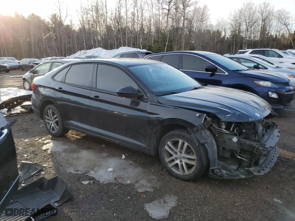 2020 Volkswagen Jetta S with VIN 3VWCB7BU8LM068514, listed as a Copart auction lot 48482665 with 0 mi miles and Salvage Title. Bid and sale history available at carsss.com. Image 4.