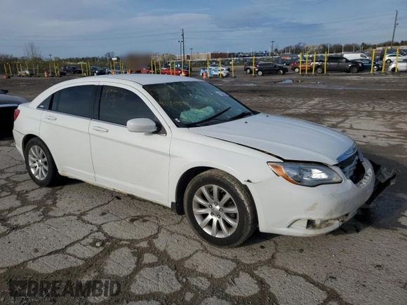2011 Chrysler 200 Touring with VIN 1C3BC1FG3BN610768, listed as a Copart auction lot 51521595 with 130,753 mi miles and Salvage Title. Bid and sale history available at carsss.com. Image 4.