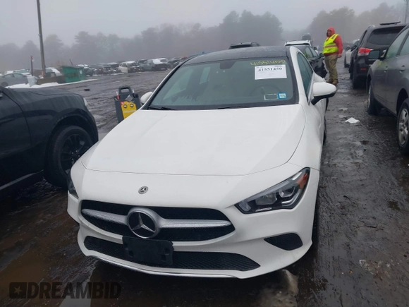 2020 Mercedes-Benz CLA with VIN W1K5J4HB6LN099128, listed as a IAAI auction lot 41551450 with 39,660 mi miles. Bid and sale history available at carsss.com. Image 12.