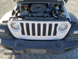 2022 Jeep Wrangler Unlimited Sport S with VIN 1C4HJXDNXNW256780, listed as a Copart auction lot 76101474 with 56,954 mi miles and Salvage Title. Bid and sale history available at carsss.com. Image 14.
