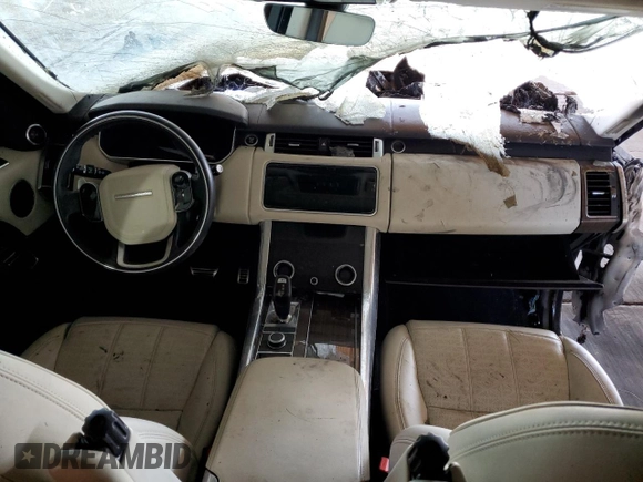 2018 Land Rover Range Rover Sport HSE Dynamic with VIN SALWV2SV0JA698405, listed as a Copart auction lot 54388555 with Not provided miles and Salvage title. Bid and sale history available at DreamBid. Image 8.