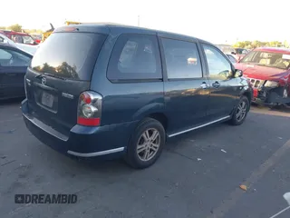 2005 Mazda MPV LX with VIN JM3LW28A650547549, listed as a IAAI auction lot 40682851 with 212,438 mi miles. Bid and sale history available at carsss.com. Image 4.