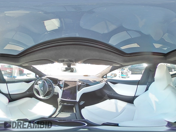 2016 Tesla Model S 90D with VIN 5YJSA1E49GF159988, listed as a Copart auction lot 76457024 with Not Provided miles and Salvage Title. Bid and sale history available at DreamBid. Image 13.