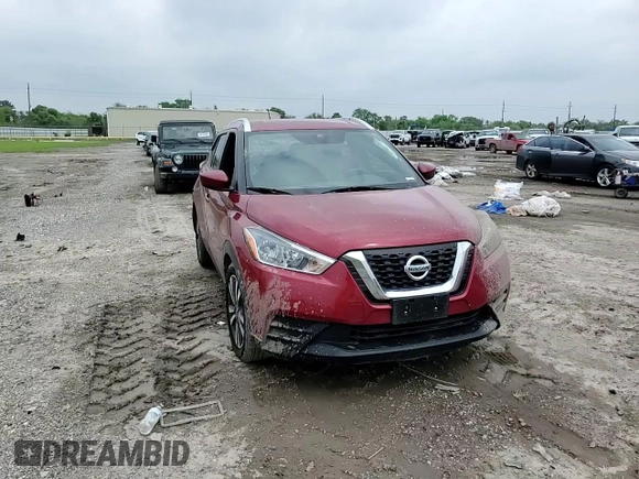 2020 Nissan Kicks SV with VIN 3N1CP5CV1LL503351, listed as a Copart auction lot 51179905 with 51,122 mi miles and Salvage Title. Bid and sale history available at DreamBid. Image 11.