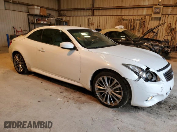 2012 Infiniti G37 with VIN JN1CV6FE3CM203176, listed as a Copart auction lot 41414405 with 131,361 mi miles and Salvage Title. Bid and sale history available at DreamBid. Image 4.