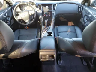 2017 Infiniti Q50 Signature Edition with VIN JN1EV7AP3HM735784, listed as a Copart auction lot 85597114 with 119,249 mi miles and Salvage Title. Bid and sale history available at DreamBid. Image 8.