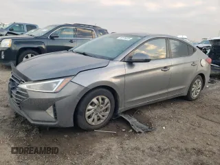 2019 Hyundai Elantra SE with VIN 5NPD74LF4KH432696, listed as a Copart auction lot 45375325 with 124,270 mi miles and Salvage Title. Bid and sale history available at DreamBid. Image 1.