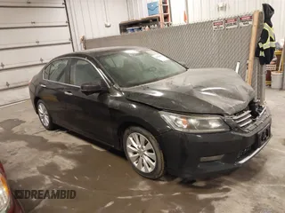 2014 Honda Accord EX-L with VIN 1HGCR2F84EA172143, listed as a IAAI auction lot 41801684 with 180,241 mi miles and . Bid and sale history available at carsss.com. Image 1.