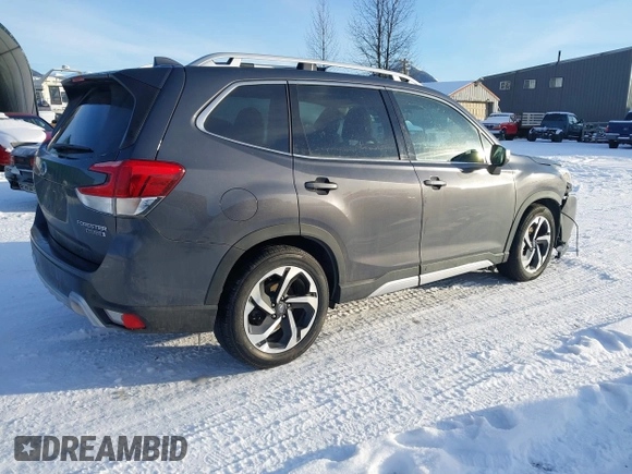 2023 Subaru Forester Touring with VIN JF2SKARC9PH550946, listed as a IAAI auction lot 41515345 with 1 mi miles. Bid and sale history available at carsss.com. Image 4.