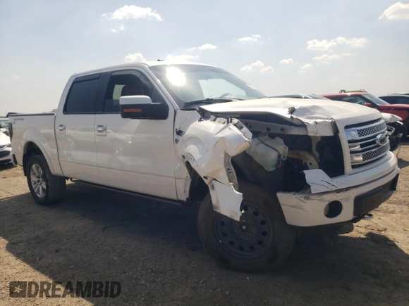 2013 Ford F-150 XL with VIN 1FTFW1ET7DFD93001, listed as a Copart auction lot 50270165 with 150,869 mi miles and Salvage Title. Bid and sale history available at carsss.com. Image 4.