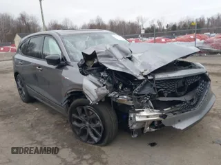 2022 Acura MDX w/A-Spec Package with VIN 5J8YE1H08NL039103, listed as a IAAI auction lot 41716968 with 1 mi miles. Bid and sale history available at carsss.com. Image 1.