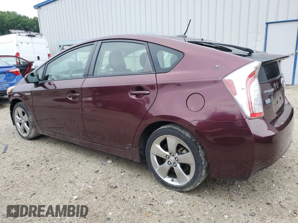2013 Toyota Prius One with VIN JTDKN3DU2D5578523, listed as a Copart auction lot 63744665 with 275,407 mi miles and Salvage title. Bid and sale history available at DreamBid. Image 2.