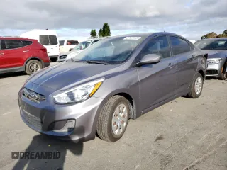 2015 Hyundai Accent GLS with VIN KMHCT4AE5FU888036, listed as a Copart auction lot 62137183 with 157,869 mi miles. Bid and sale history available at carsss.com. Image 1.