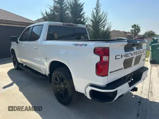 2023 Chevrolet Silverado 1500 RST with VIN 1GCUDEEL0PZ287450, listed as a Copart auction lot 49749645 with 8,103 mi miles and Clean Title. Bid and sale history available at DreamBid. Image 3.