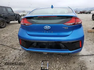2017 Hyundai Ioniq Blue z VIN KMHC65LC7HU030806, wystawiony jako Copart lot #42713415 z przebiegiem 187 455 mil mil oraz Szkoda całkowita • Salvage title. Historia ofert i sprzedaży dostępna na DreamBid. Obrazek 6.