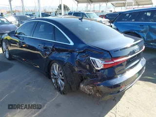 2019 Audi A6 Prestige with VIN WAUM2AF25KN021116, listed as a IAAI auction lot 41959018 with 57,742 mi miles. Bid and sale history available at carsss.com. Image 3.