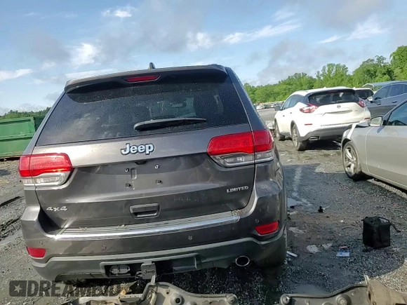 2018 Jeep Grand Cherokee Limited z VIN 1C4RJFBG4JC349230, wystawiony jako Copart lot #56795845 z przebiegiem 110 165 mil mil oraz Szkoda całkowita • Salvage title. Historia ofert i sprzedaży dostępna na DreamBid. Obrazek 15.