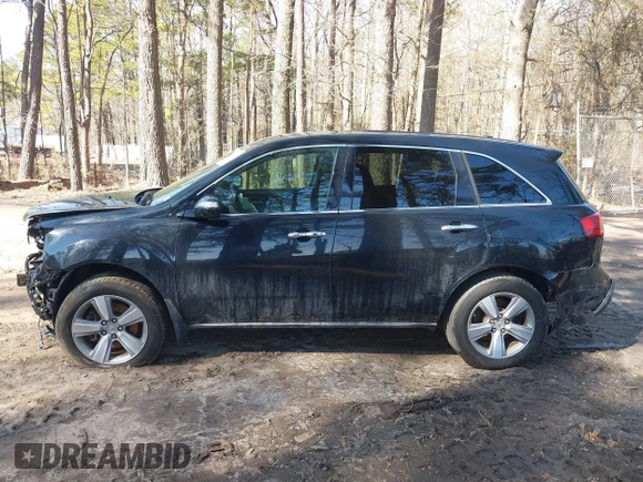 2012 Acura MDX Tech/Entertainment Pkg with VIN 2HNYD2H42CH527025, listed as a IAAI auction lot 41642926 with 140,876 mi miles. Bid and sale history available at carsss.com. Image 14.