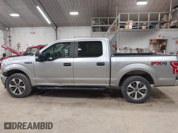 2020 Ford F-150 XL with VIN 1FTEW1EP5LFA61412, listed as a IAAI auction lot 41924863 with 96,397 mi miles. Bid and sale history available at carsss.com. Image 14.