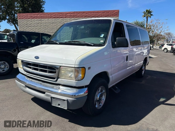 1998 Ford Econoline Cargo with VIN 1FMRE1166WHA45158, listed as a Copart auction lot 50092395 with 46,456 mi miles and Clean Title. Bid and sale history available at DreamBid. Image 2.