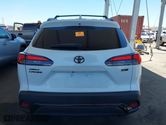 2023 Toyota Corolla Cross Hybrid S with VIN 7MUFBABG1PV003149, listed as a IAAI auction lot 42643400 with 109,657 mi miles and . Bid and sale history available at DreamBid. Image 16.