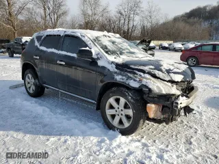 2006 Nissan Murano S with VIN JN8AZ08W76W543990, listed as a Copart auction lot 86319594 with 177,164 mi miles and Salvage Title. Bid and sale history available at carsss.com. Image 4.