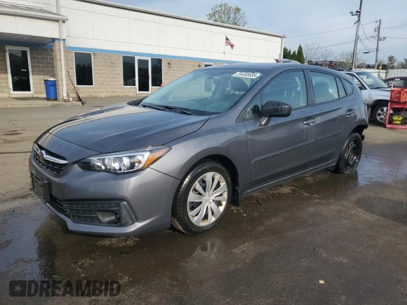 2022 Subaru Impreza z VIN 4S3GTAB62N3715770, wystawiony jako Copart lot #54493635 z przebiegiem 106 504 mil mil oraz Szkoda całkowita • Salvage title. Historia ofert i sprzedaży dostępna na DreamBid. Obrazek 1.