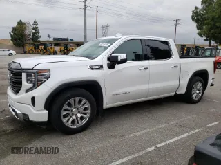 2022 GMC Sierra 1500 with VIN 3GTUUGETXNG640009, listed as a Copart auction lot 56219405 with 43,537 mi miles and Salvage Title. Bid and sale history available at DreamBid. Image 1.