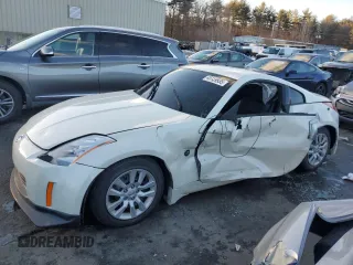 2005 Nissan 350Z Touring with VIN JN1AZ34E35M651515, listed as a Copart auction lot 45139935 with 107,963 mi miles and Salvage Title. Bid and sale history available at carsss.com. Image 1.