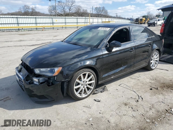 2016 Audi A3 1.8T Premium with VIN WAUA7GFF3G1096129, listed as a Copart auction lot 43434343 with 73,647 mi miles. Bid and sale history available at carsss.com. Image 1.