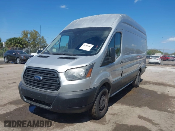 2017 Ford Transit Cargo with VIN 1FTBW3XG0HKB03320, listed as a IAAI auction lot 41706643 with 69,887 mi miles. Bid and sale history available at carsss.com. Image 2.