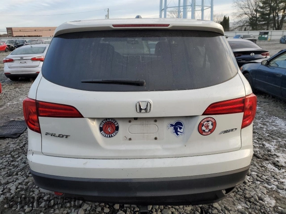 2018 Honda Pilot EX-L with VIN 5FNYF6H5XJB034714, listed as a Copart auction lot 88027425 with 160,652 mi miles and Salvage Title. Bid and sale history available at carsss.com. Image 6.