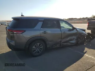 2024 Nissan Pathfinder S z VIN 5N1DR3ACXRC251665, wystawiony jako Copart lot #77466514 z przebiegiem 2 118 mil mil oraz Szkoda całkowita • Salvage title. Historia ofert i sprzedaży dostępna na DreamBid. Obrazek 3.