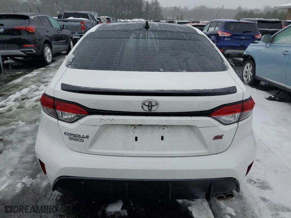 2023 Toyota Corolla SE with VIN 5YFS4MCE5PP154750, listed as a Copart auction lot 44982745 with 25,229 mi miles and Salvage Title. Bid and sale history available at carsss.com. Image 6.