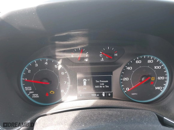 2020 Chevrolet Equinox LS with VIN 3GNAXSEV7LS706323, listed as a IAAI auction lot 41543070 with 1,809 mi miles. Bid and sale history available at carsss.com. Image 7.