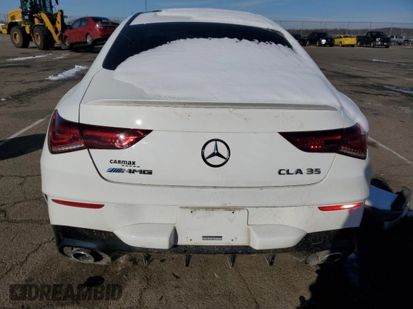 2020 Mercedes-Benz CLA with VIN WDD5J5BB8LN058630, listed as a Copart auction lot 43153604 with 0 mi miles. Bid and sale history available at carsss.com. Image 6.