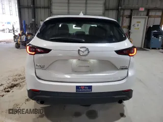 2023 Mazda CX-5 2.5 S with VIN JM3KFBAM2P0170852, listed as a Copart auction lot 47758785 with 33,010 mi miles and Salvage Title. Bid and sale history available at carsss.com. Image 6.